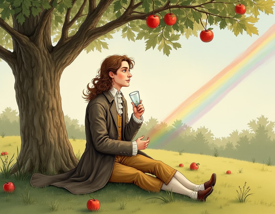 Isaac Newton: From Lonely Boy to Universal Gravitation